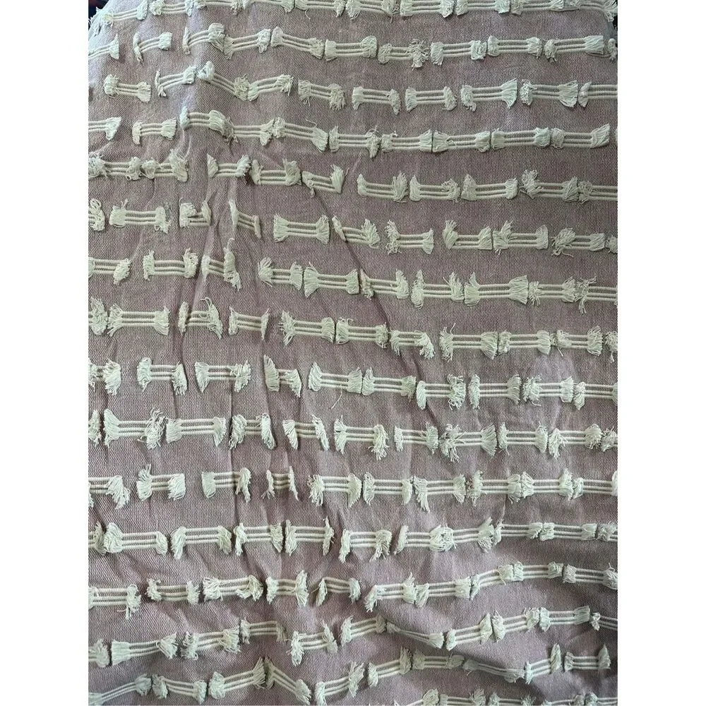 New Anthropologie Textured Mareika Duvet Cover size King